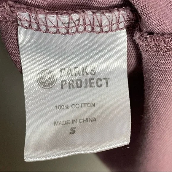 Parks Project T-Shirt National Parks Short Sleeve Size Small Unisex Purple Grape - Picture 12 of 12